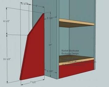 Rocket Bookcase — step 2