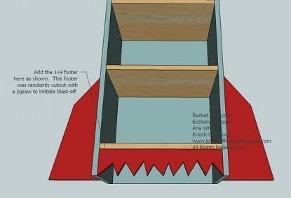 Rocket Bookcase — step 3