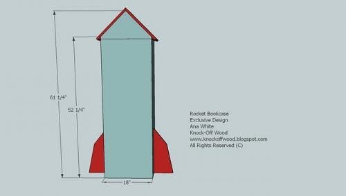 Rocket Bookcase — step 6