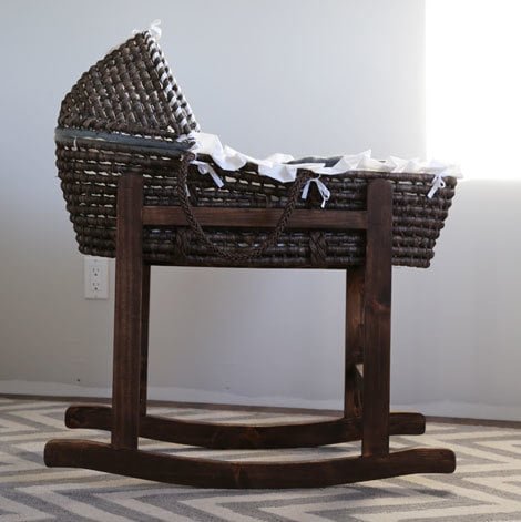 Rocking Moses Basket Stand