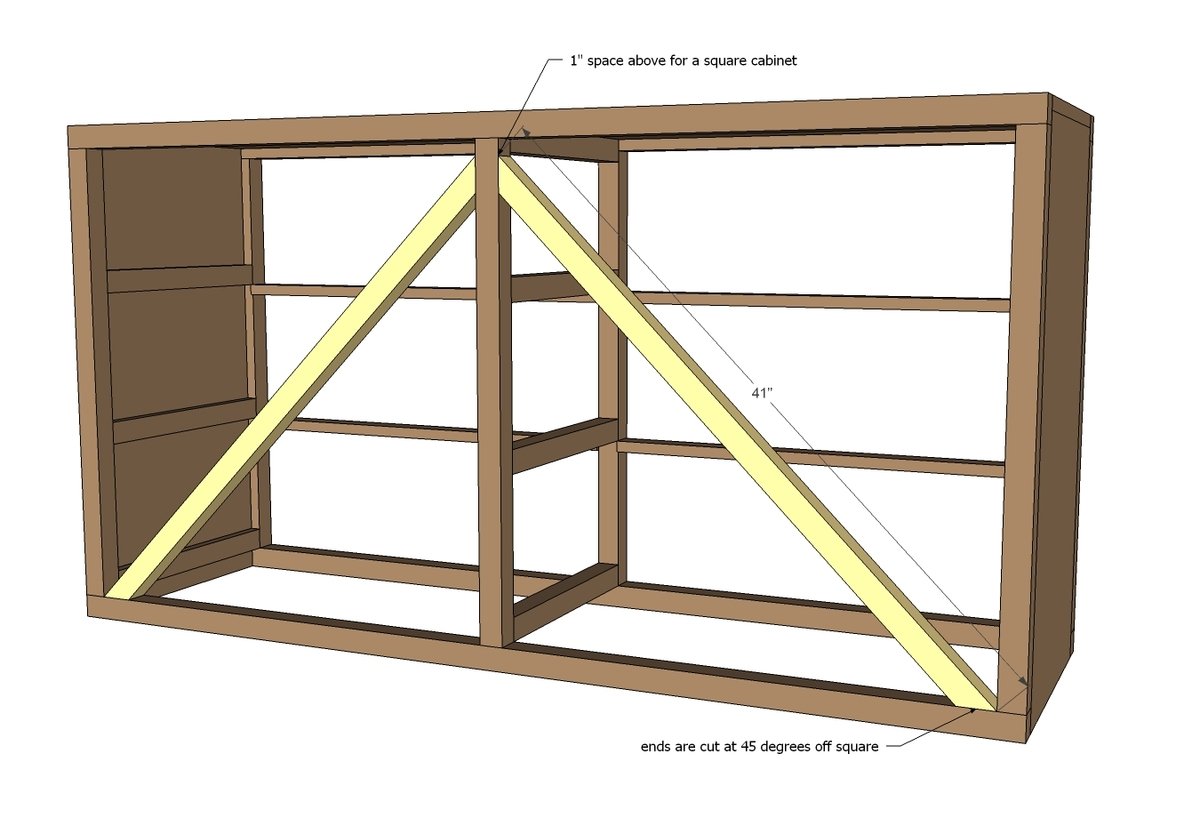 Rolling Rustic Wood Dresser — step 6