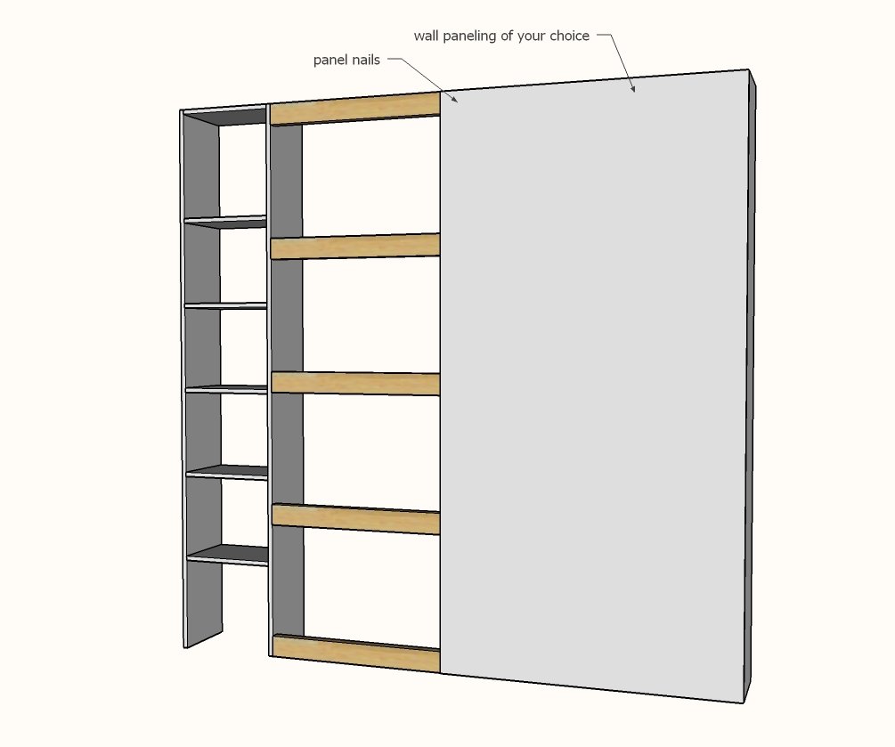 Room Divider Closet — step 3