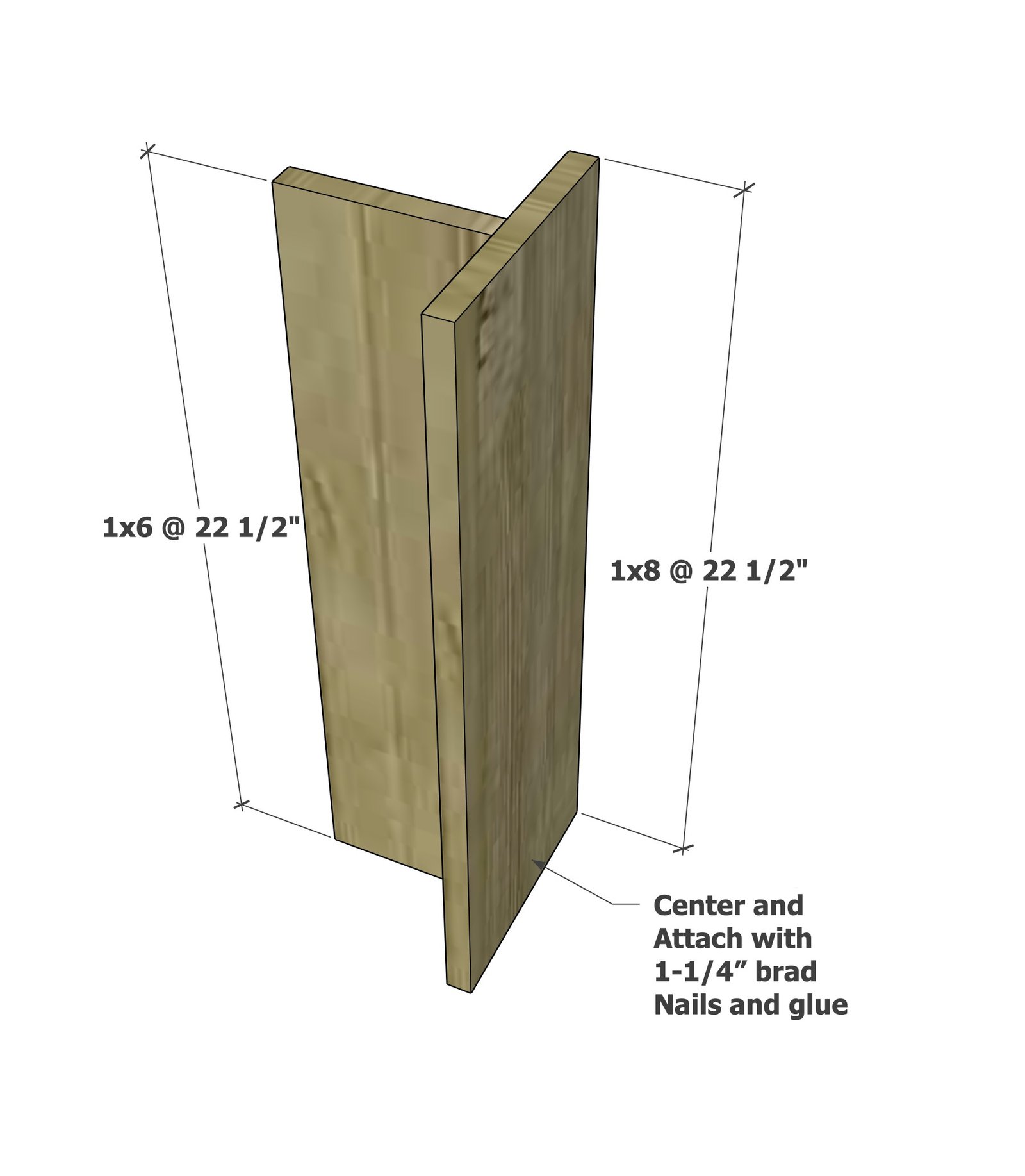Rotating Standing Photo Display — step 1