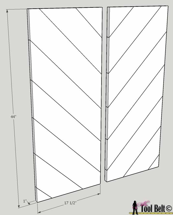 Rustic barnwood bed — step 9