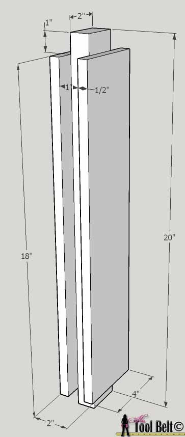 Rustic barnwood bed — step 6