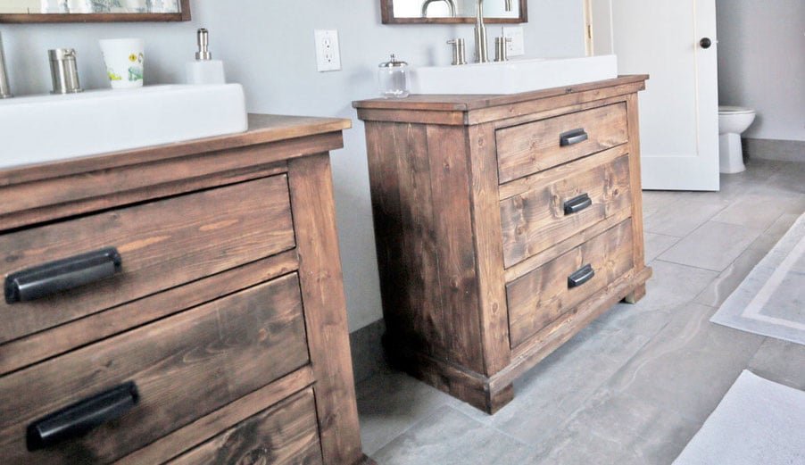 Rustic Bathroom Vanities