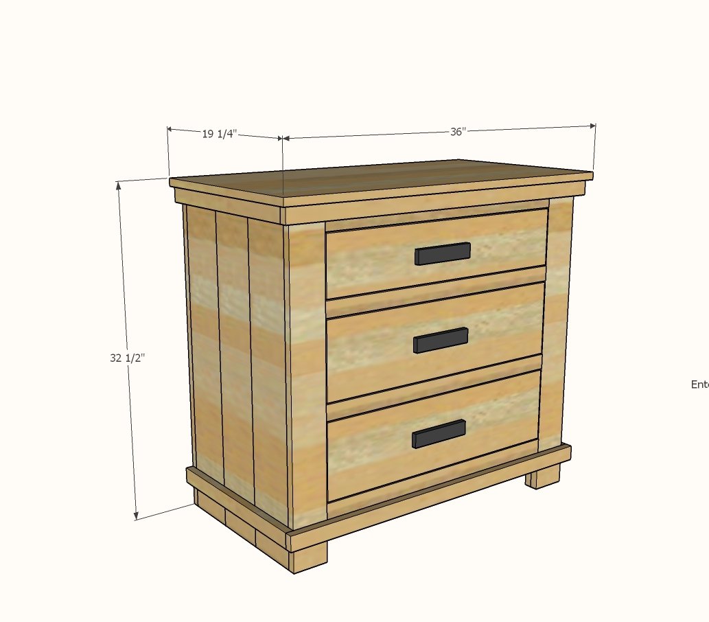 Rustic Bathroom Vanities dimension diagram 1