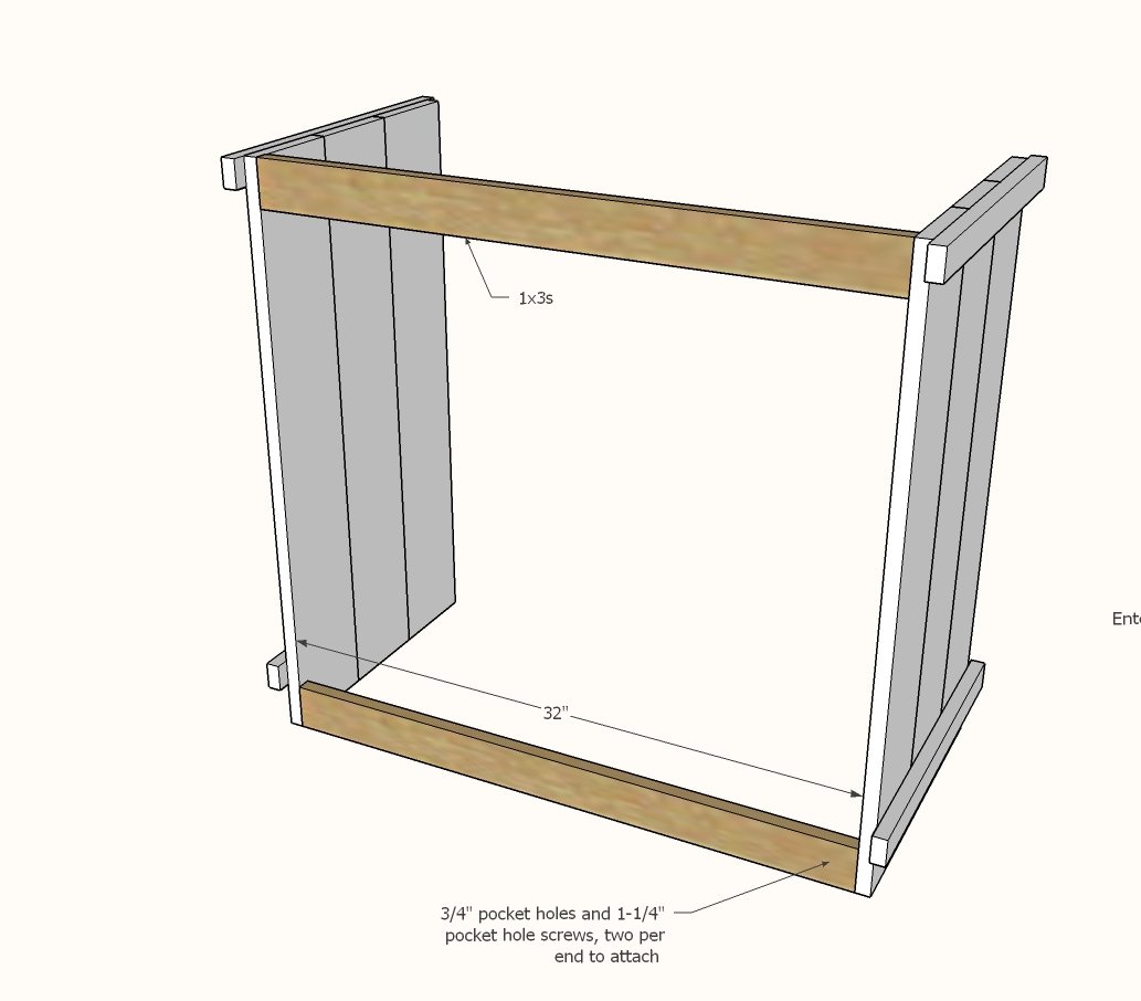 Rustic Bathroom Vanities — step 2
