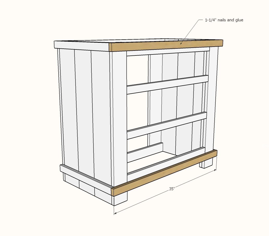 Rustic Bathroom Vanities — step 6
