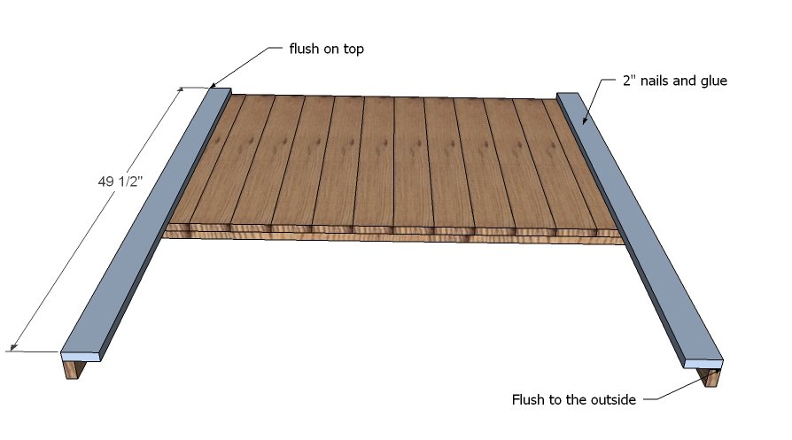 Rustic Farmhouse Headboard (Twin) — step 3