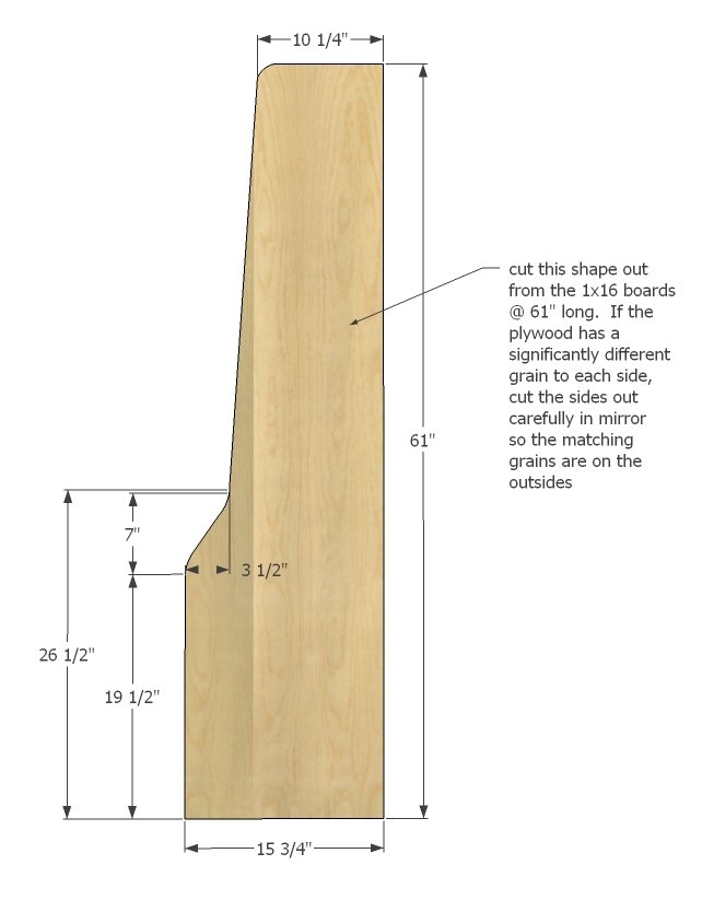 Rustic Hall Tree — step 2