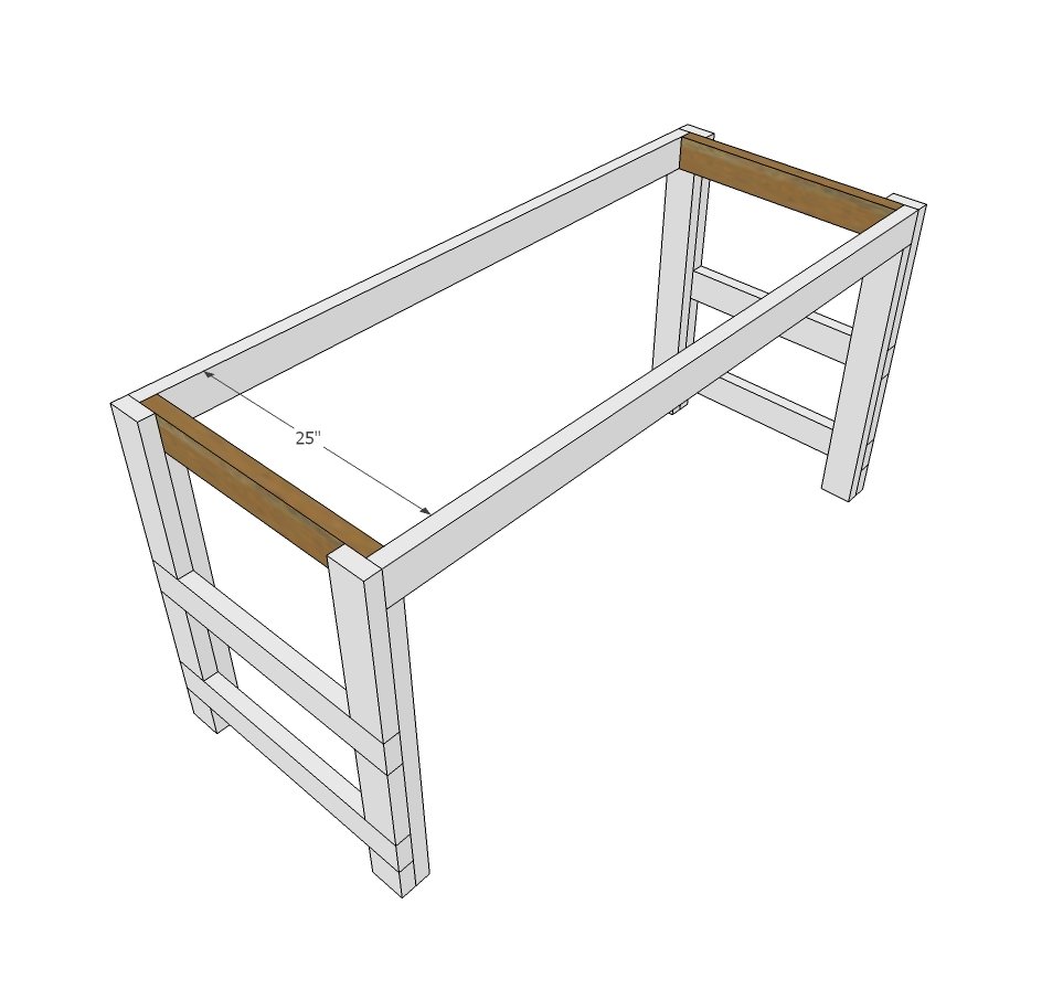 Rustic Kitchen Island — step 4