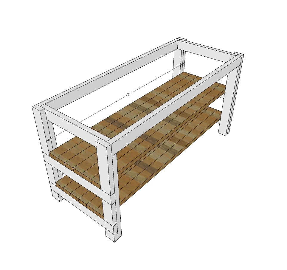 Rustic Kitchen Island — step 5