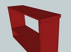 Rustic Media Console Cabinet — step 5