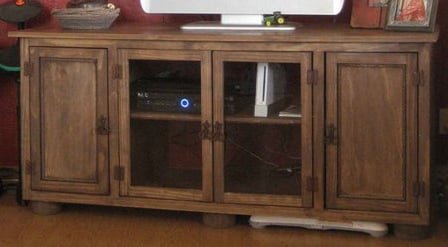 Rustic Media Console