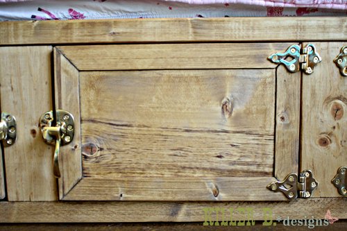 Rustic Storage Bed with Doors — step 8