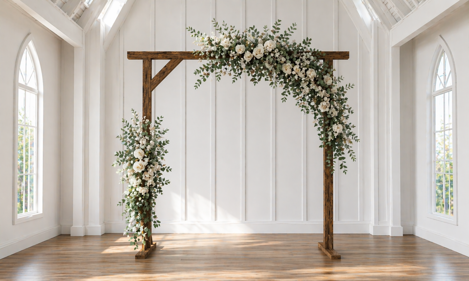 Rustic Wedding Ceremony Arch