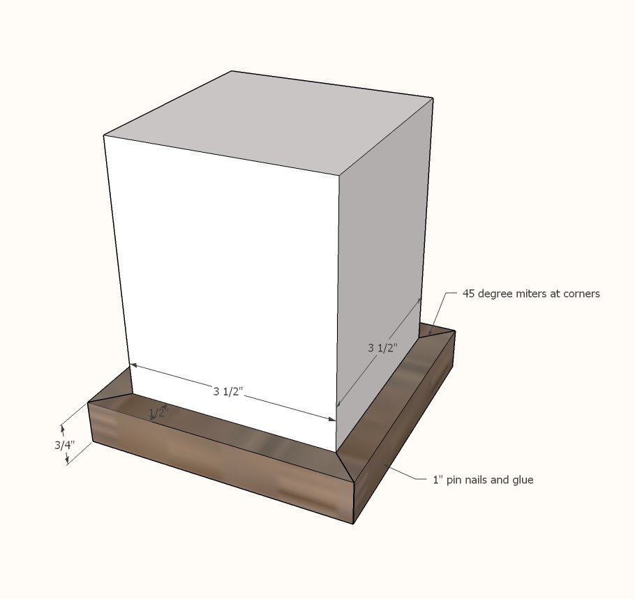 Rustic Wooden Candle Holders — step 1