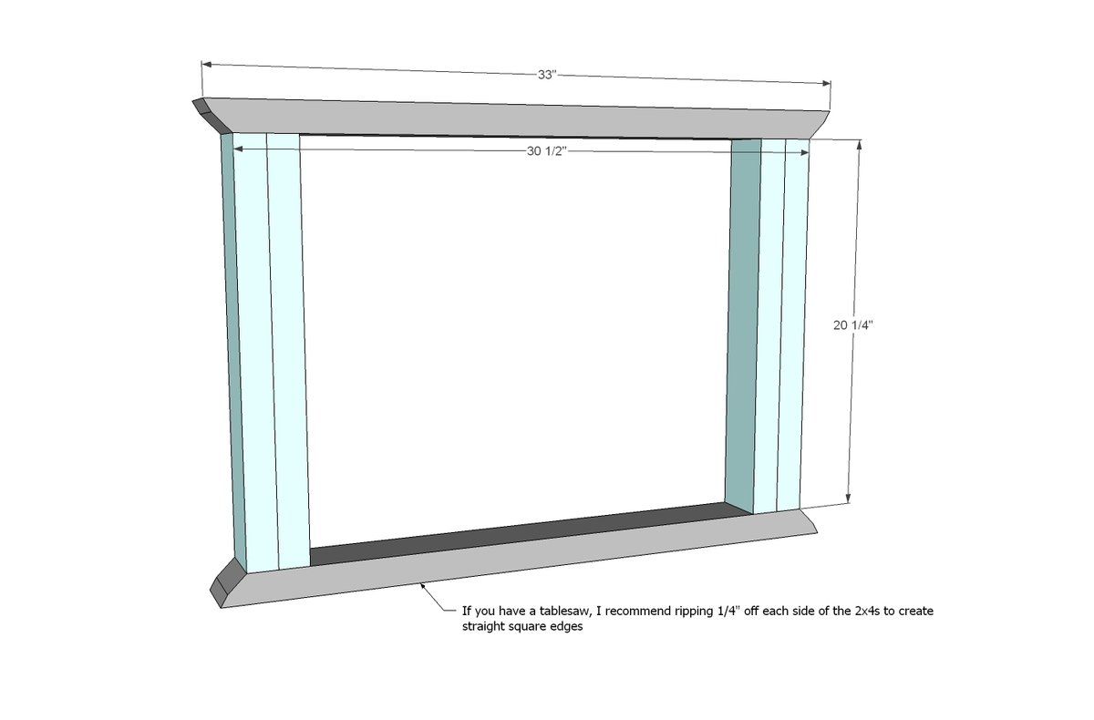 Rustic X Farmhouse Dining Table — step 5