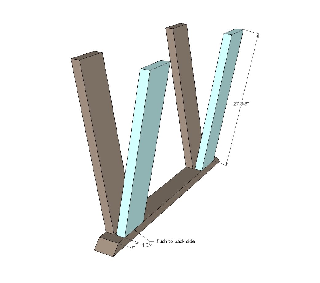 Sawhorse Outdoor Table — step 2