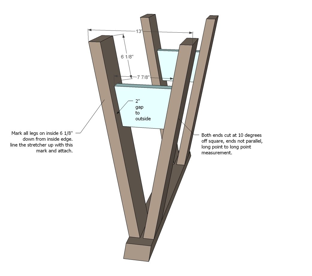 Sawhorse Outdoor Table — step 3