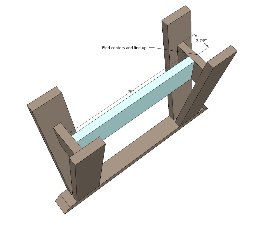 Sawhorse Outdoor Table — step 4