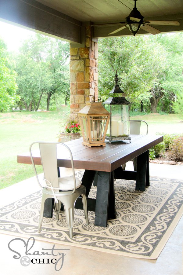 Sawhorse Outdoor Table — step 8