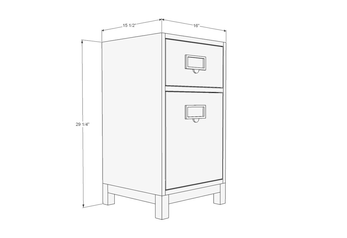 Schoolhouse Desk Single Pedestal dimension diagram 1