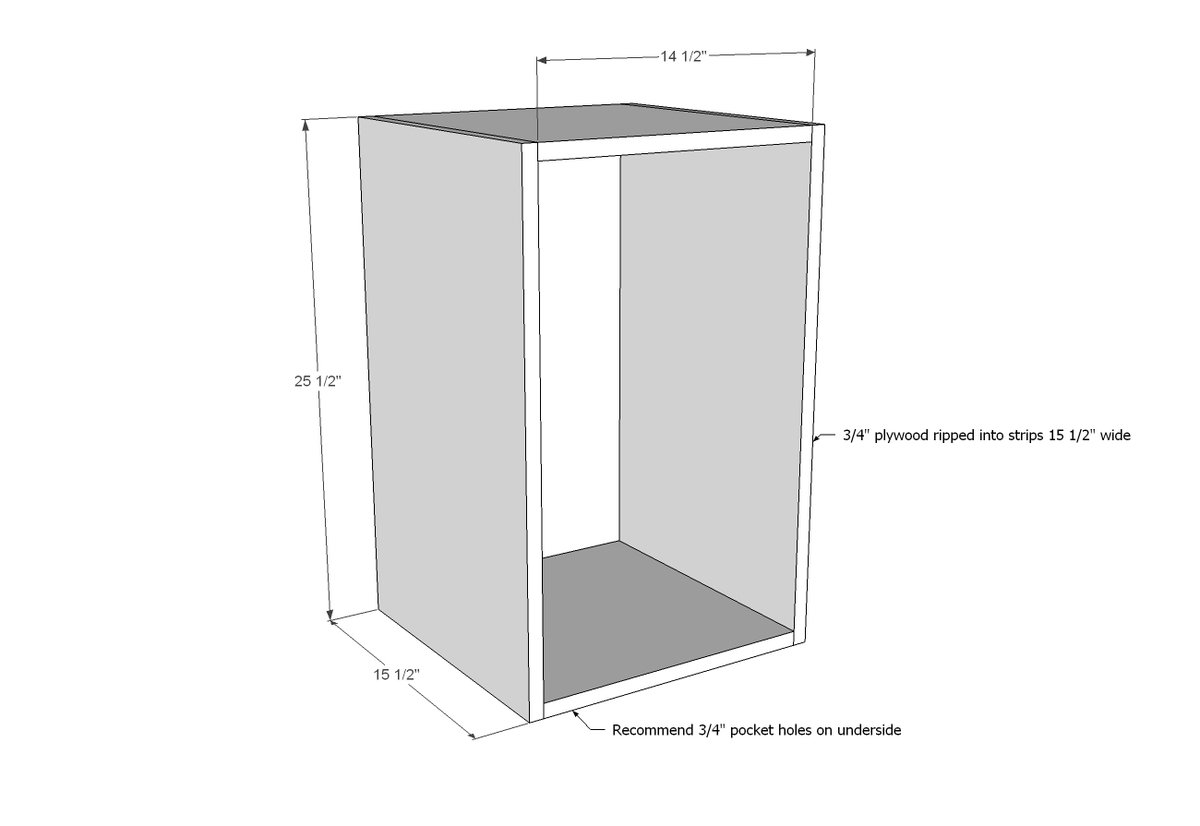 Schoolhouse Desk Single Pedestal — step 1