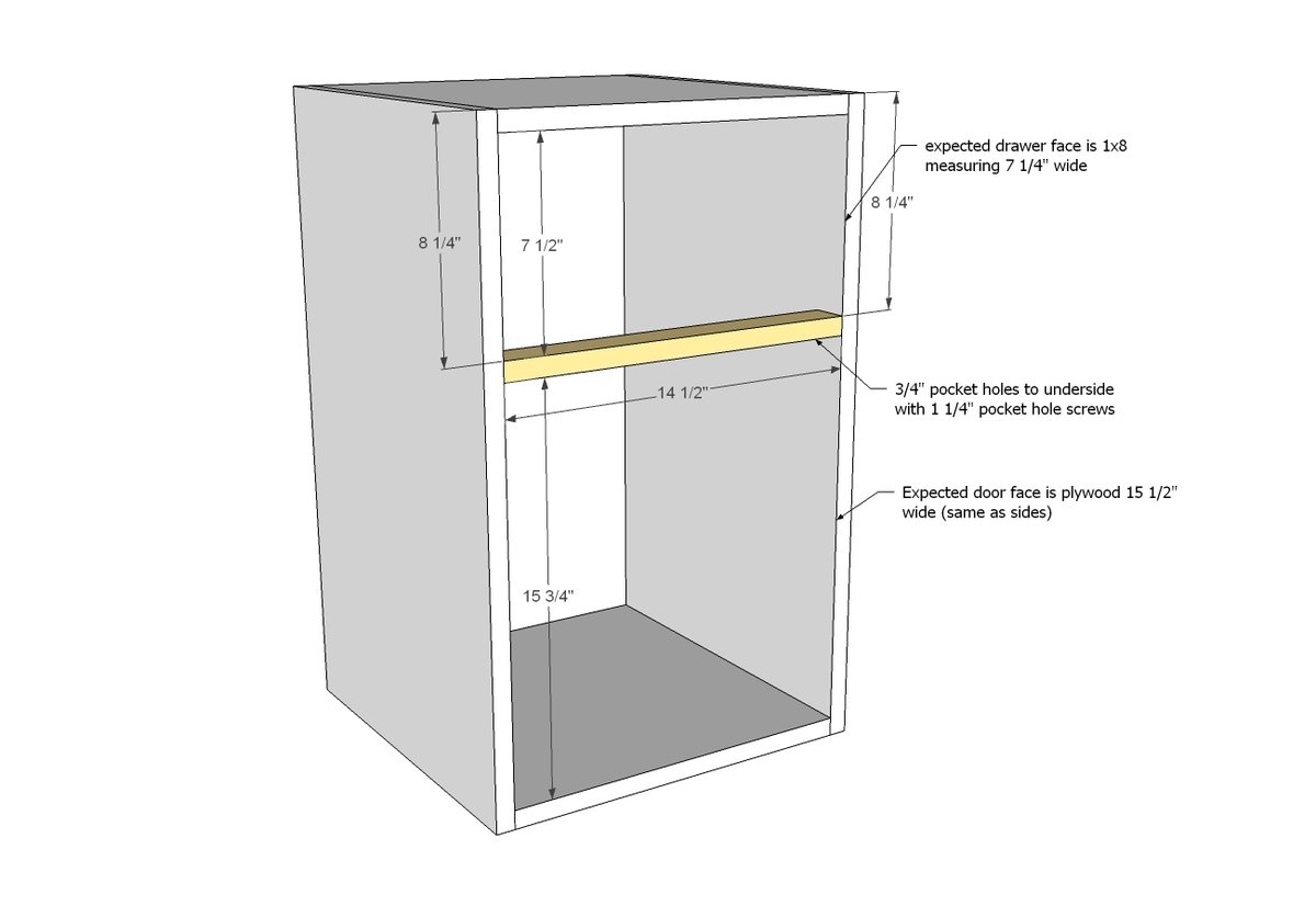 Schoolhouse Desk Single Pedestal — step 2