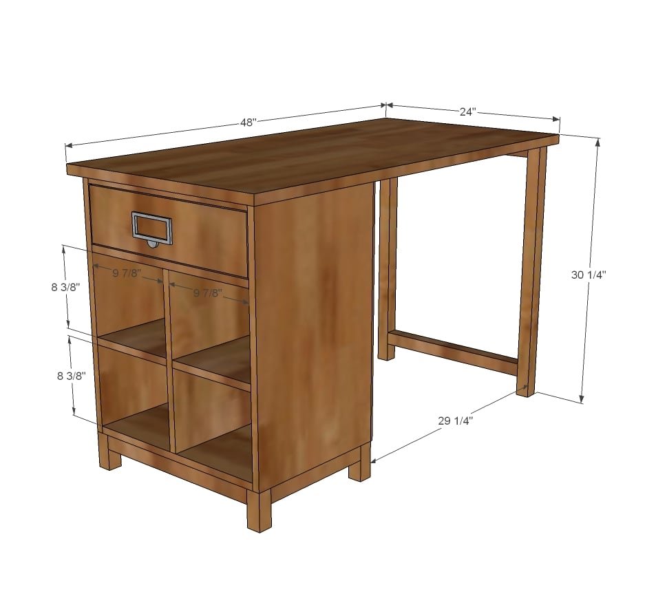 Schoolhouse Project Table Desk