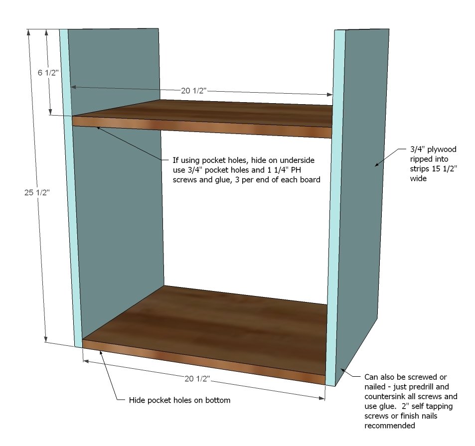 Schoolhouse Project Table Desk — step 1