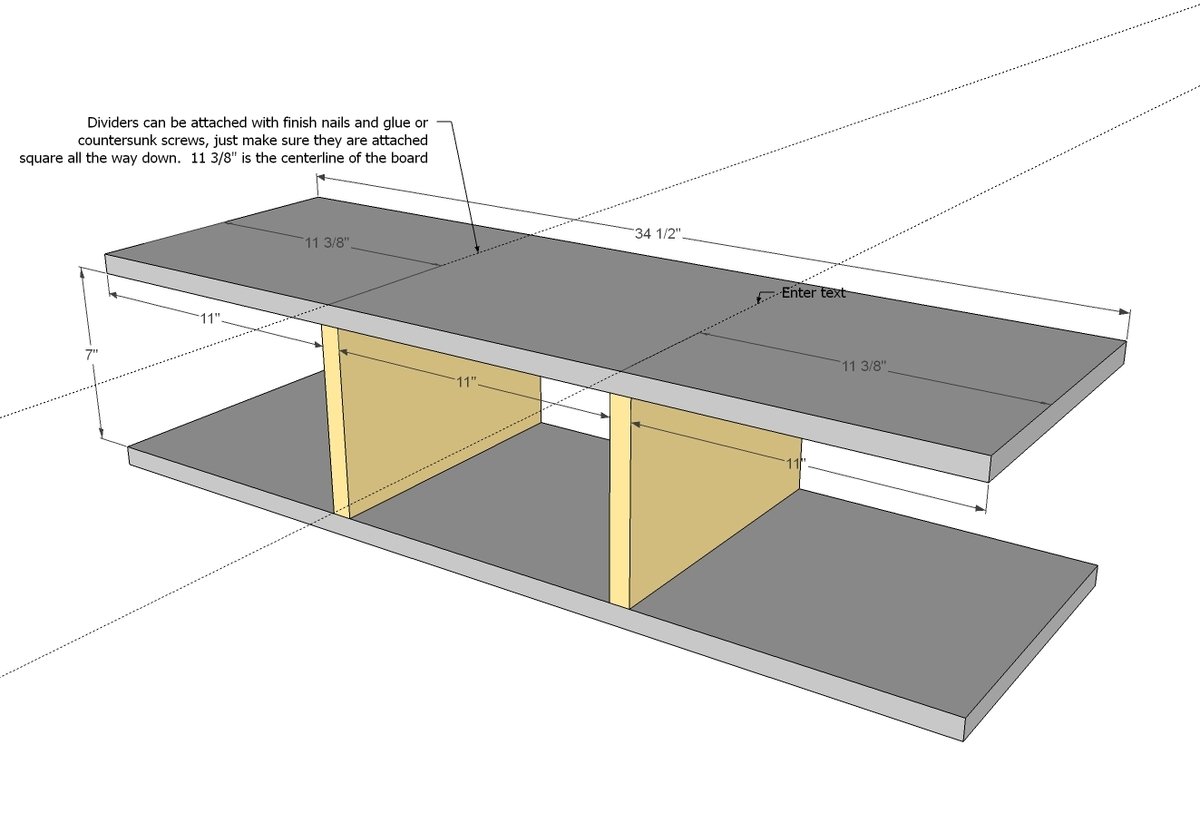 Schoolhouse Wall Hutch — step 1