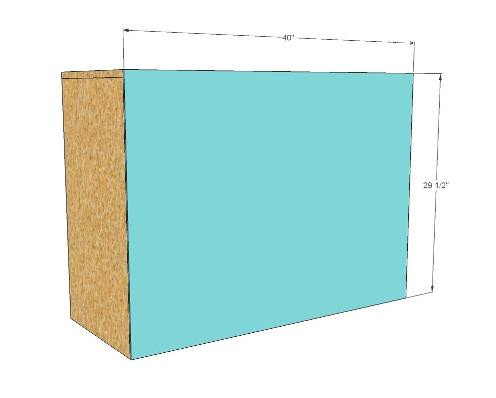Secretary from the Modular Office Collection — step 3