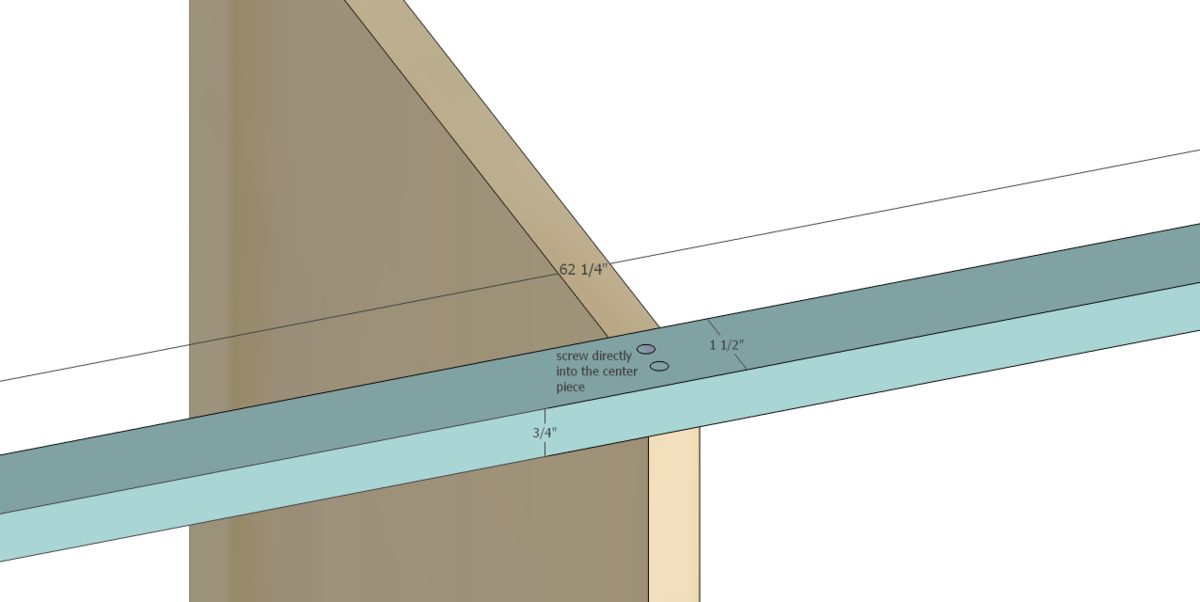Shaker style dresser — step 14