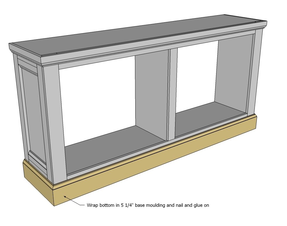Shanty Sideboard — step 5