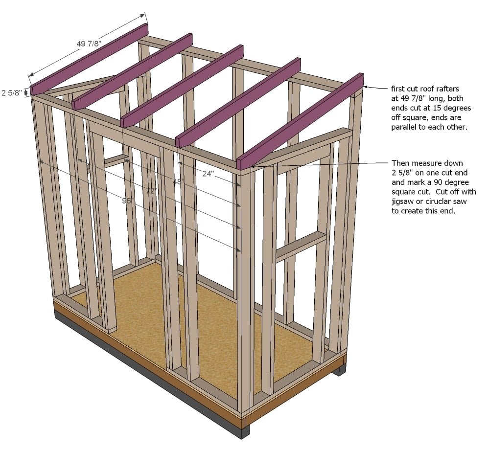 Shed Chicken Coop — step 5