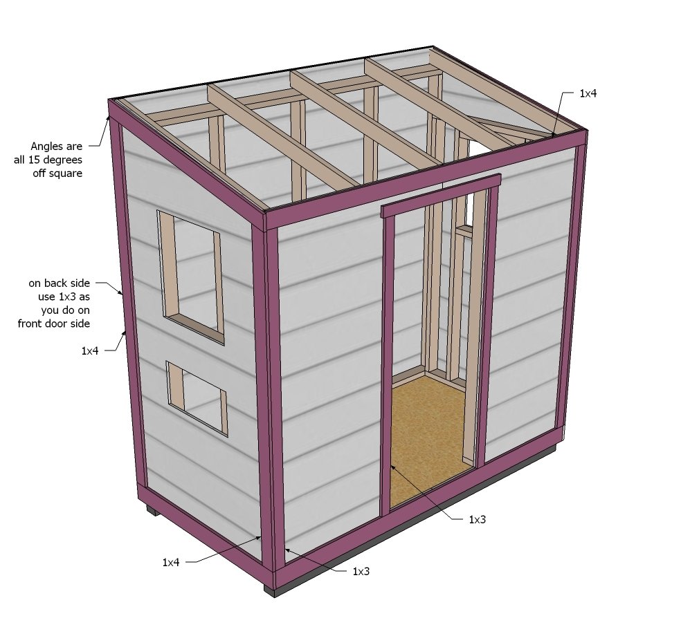 Shed Chicken Coop — step 7