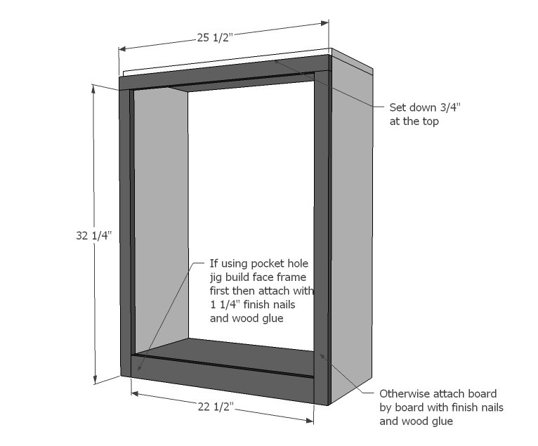 Side Base Cabinets (Rebecca Media Suite) — step 3