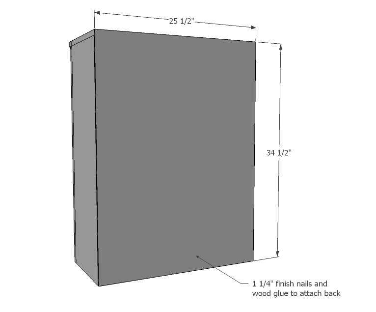 Side Base Cabinets (Rebecca Media Suite) — step 5
