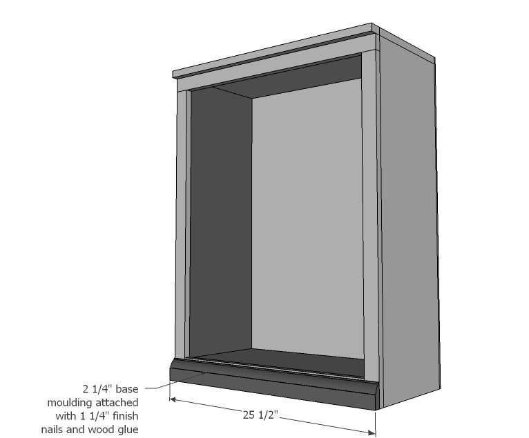 Side Base Cabinets (Rebecca Media Suite) — step 6