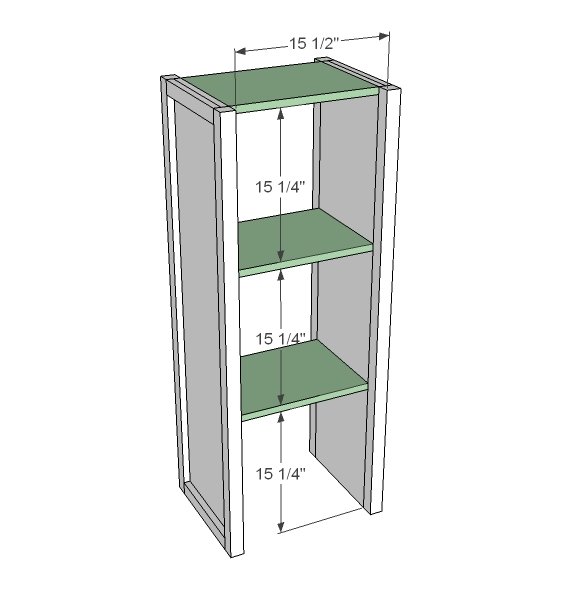 Side Hutches for the Board and Batten Collection — step 3