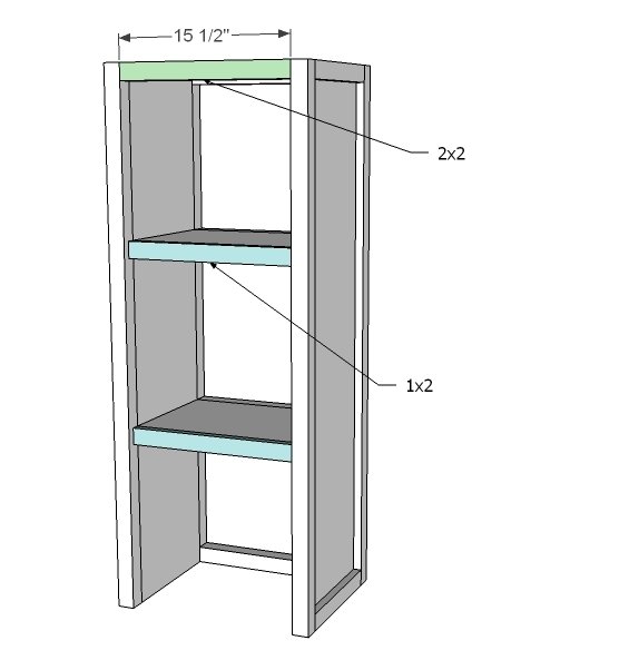 Side Hutches for the Board and Batten Collection — step 5