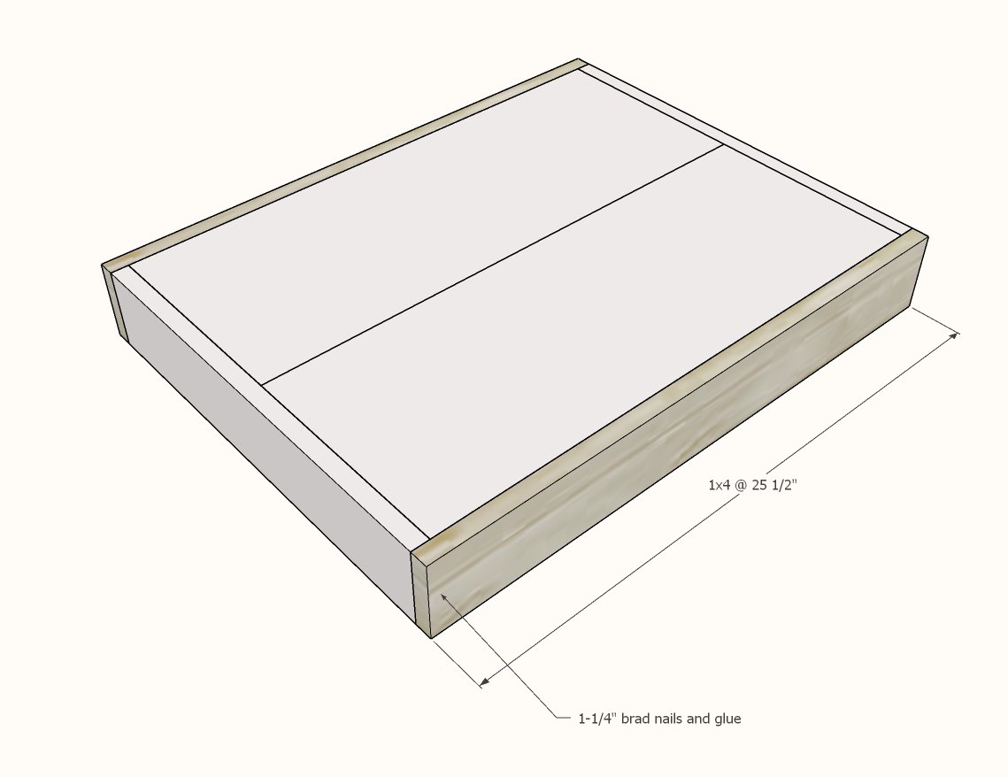 Side Table [Modern Farmhouse Collection] — step 2