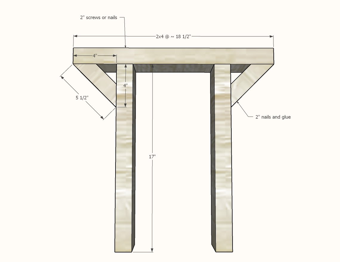 Side Table [Modern Farmhouse Collection] — step 3