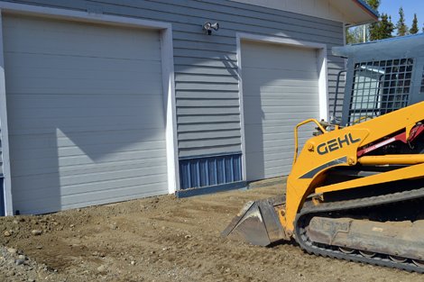 Sidewalks and Concrete Pads — step 1