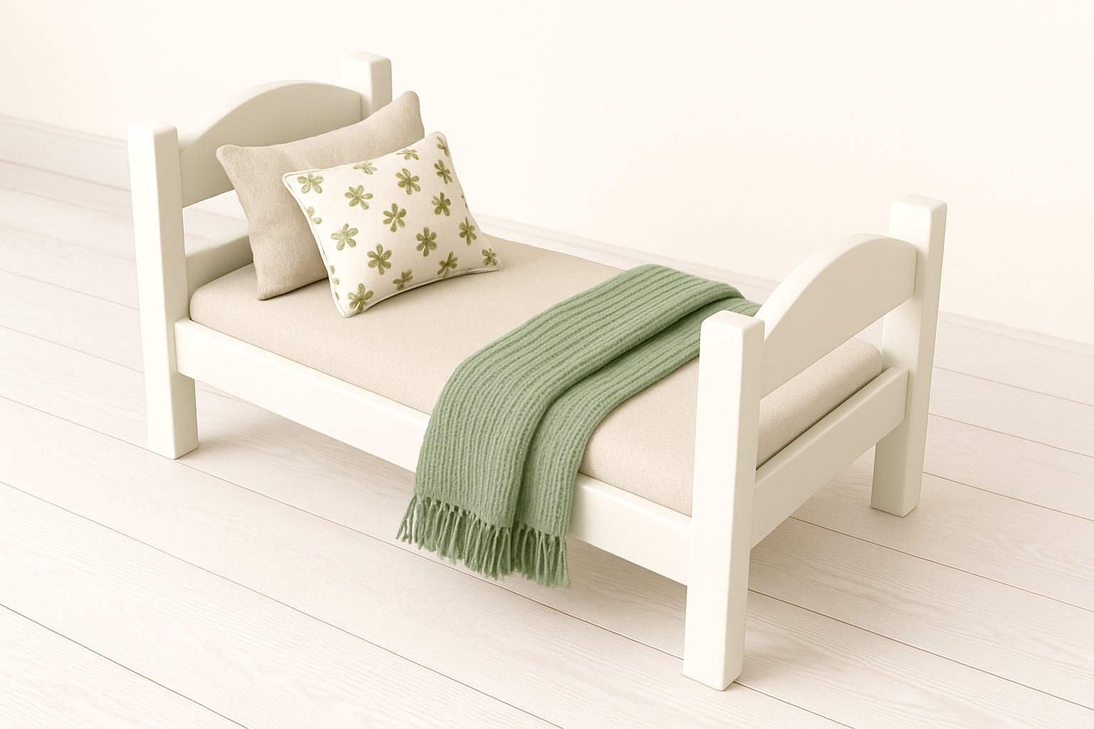 Simple 18 Inch Doll Bed