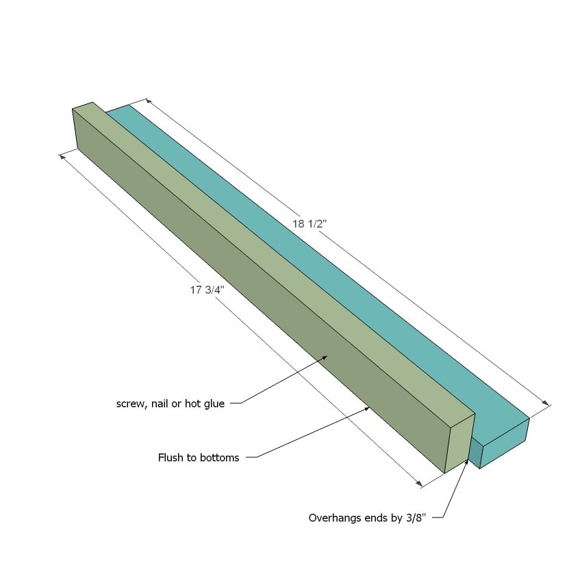 Simple 18 Inch Doll Bed — step 2