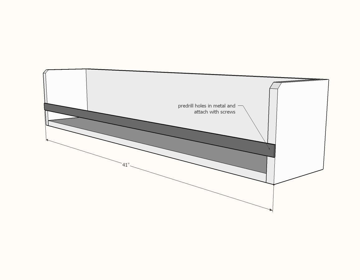 Simple 1x6 Storage Shelves — step 3