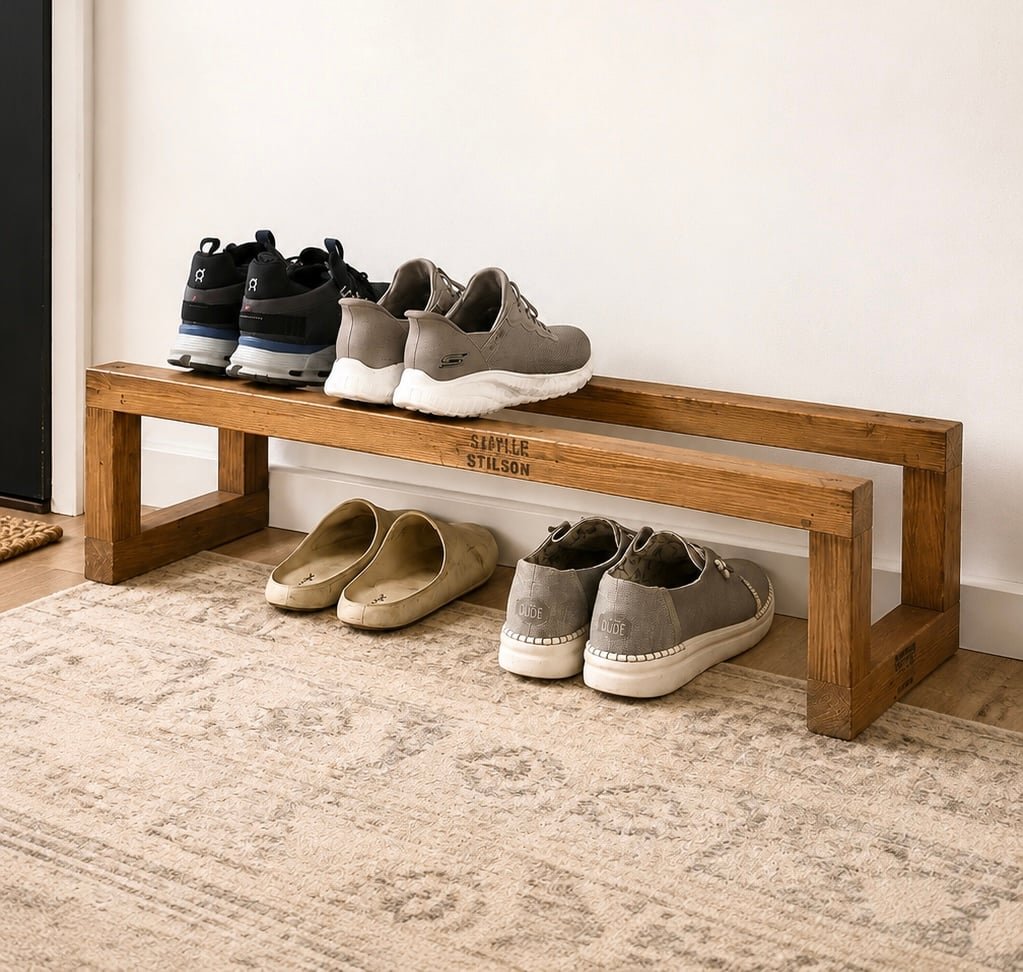 Simple 2x2 Shoe Rack